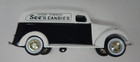Sees Candies Ertl Bank Vintage Diecast 1938 Chevy Panel Key Lock Truck Car