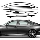 Stainless Steel Window Trim Chrome Delete For Accord 2018-2022 18-22 Accord