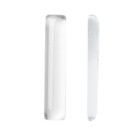 2 Rectangle Glass Cabochons Clear Domed Flatbacks Flat Back Glass Eal 50mm