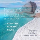 Minera Dead Sea Salt 100  Pure   Natural 5 Lbs  Fine Grain 0-1 7 Mm Bulk Bag    