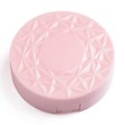 Cute Mini Portable Contact Lens Case Container Kit With Mirror Color Pink V639