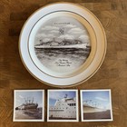 N s  Savannah Plate   3 Original 1963 Photos World   s First Nuclear Ship Atomic