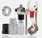 6pcs Bike Tool Kit W  3-in-1 Cassette Remover Wrench Crank Puller Extractor