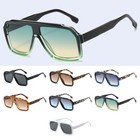 Retro Oversize Polarized Sunglasses Uv 400 Pilot Fashion Driving Sunglasses
