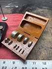 Antique Brown   Sharpe 980 Balance Grain Scale 310-a   Weights Weight Set Usa