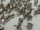 Oxford Nickel Hammered Decorative Upholstery Nails Tacks 7 16 dia 1 2 l-100-1000
