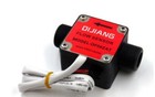 1 2   Liquid Fuel Oil Flow Sensor Counter Diesel Gasoline Gear Flow  3 5-24vdc