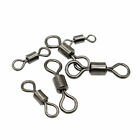 Fast Rotation Fishing Rolling Barrel Swivel Fishing Hook Line Connector 10 -8 0