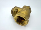 Brass Bronze Check Valve 1  Npt Flow Swing Gated