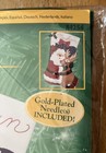 Bucilla Santa   Rudolph  Vintage Sequined Felt Christmas Stocking Kit 84254