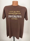 Vintage 80s Las Vegas Casino Shirt Xl Poker Gambling Hughes Fortune Castaways