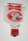 1976 Rare Cincinnati Reds Bar Budweiser Tap Handle-with Logo  5 5  X 3 5 