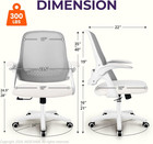 Office Desk Gaming Ergonomic Computer Chair With Lumbar Back Support Adjustable