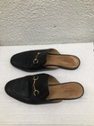 Gucci Princetown Horse Bit Black Leather Mules Women Sz 39 Eu 9 Us J244