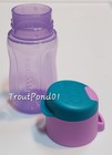 Tupperware Eco Bottle Extra Flip Top Mini 90ml Candy Bottle Liquids Purple Blue