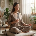 93 96hz Schumann Weighted Tuning Fork With Striker Sound Healing Chakra Tool