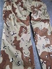 Vintage 90s Chocolate Chip Desert Camo Combat Pants Mens Large Long Military Usa
