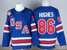  86 Hughes Team Usa Winter Olympics 2026 Jersey Stitched All Sizes S-3xl