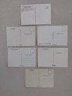 Lot Of 6 Vintage Las Vegas Nevada Casino   Hotel  Postcard Unused