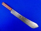 British English Vintage Military Army Machete Knife Short Sword W  Scabbard
