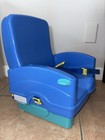 Safety 1st on The Go Fold Up Booster seat  Tray straps high Chair vtg  Great Con