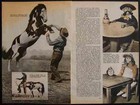 Animal Stars 1946 Vintage Pictorial Black Beauty lassie trigger dice cheta  more