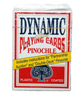 Dynamic Playing Cards 8603032 Double-deck Pinochle Partnership Auction Games