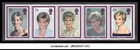 Great Britain - 1997 Diana Princess Of Wales - Folder  5-stamps Mnh 