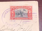 Panama Sc 206 On Cover  Purple Cancel To Usa
