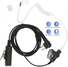 Ptt Mic Surveillance Earpiece Headset For  Walkie Talkie Two Way Radio