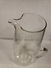Vintage mcm 11 tx6 5 lx4 25 w clear Glass martini Cocktail Pitcher 1960 s dr15 