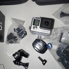 Gopro Hero4 Silver Action Camera W  Case And Accessories