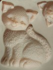 Amaco - Push Mold Cat Kittens And Yarn For Fimo And Other Polymer Clays