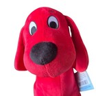 Clifford The Big Red Dog Plush Toy 11  Soft Stuffed Animal With Tag Red   Black