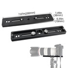 200mm Tripod Quick Release Plate Screw Adapter Mount For Dslr Camera Heads
