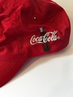 New Red Coca Cola   coke  Hat embroidered Bottle And Logo