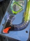 New  Sun   Sky - Adult Swim Mask   Snorkel Set  - Green