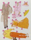 Golden Vintage Deluxe Barbie Paper Doll Bride   Groom 1691 New And Uncut