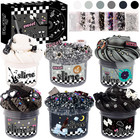 Slime Kit Black Punk Gradient Model Pack Size Color Compatibility Kids Toys For