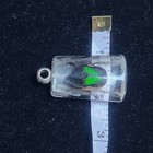 Real Green Beetle Specimen Resin Pendant Taxidermy Insect Jewelry