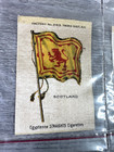 Vtg 1900s Lot Of 4 Egyptienne Straights Tobacco Silk Cigarettes Country Flags