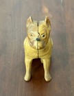 Vintage Cast Iron Bull Dog Bank