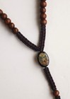Saint Michael Wood   Cord Rosary