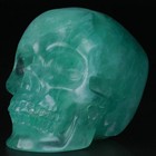 3 0  Fluorite Carved Crystal Skull  Realistic  Crystal Healing
