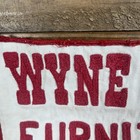 Vintage 40s 50s Chain Stitch Wyne Bros Furniture Work Jacket Patch 11x5 5