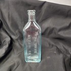 Antique Light Aqua Tint Dr  Miles Medical Co  Bottle Vintage Medicine Bottle