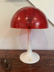 Vintage Retro 70s Gilbert Softlite Mushroom Ufo Desk Table Lamp Light Plastic