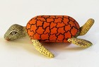 Mexican Oaxaca Carved Wood Turtle Alebrije Manuel Jimenez Ramirez La Union Style