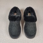 New Bobs From Skechers Keepsakes Ice Angel Women s Black Slippers Shoes Size 7