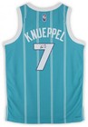Kon Knueppel Charlotte Hornets Signed Jordan Teal 2021-22 Icon Swingman Jersey